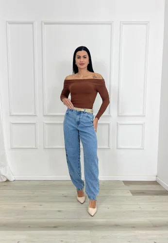Calça Barrel Com Cinto Barra Tradicional 