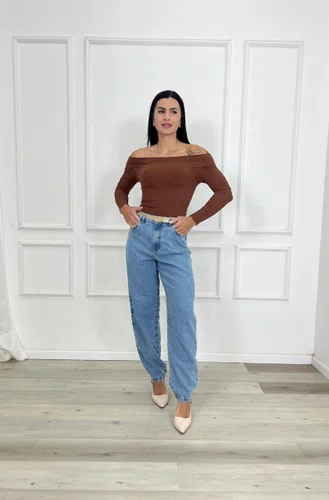 Calça Barrel Com Cinto Barra Tradicional 