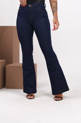Calça Flare Jeans Barra Tradicional Decidida 