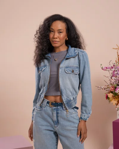 Calça Mom Jeans Destroyd Com Cinto  