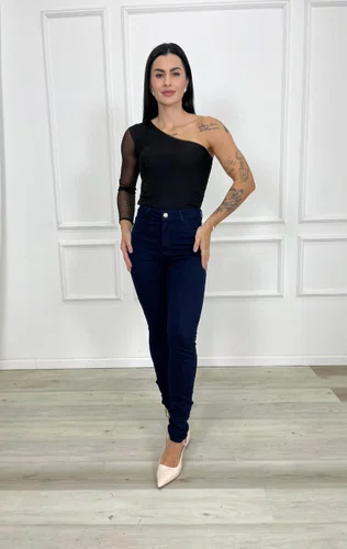 Calça Skinny Jeans Barra Tradicional 