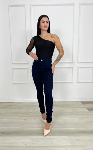 Calça Skinny Jeans Barra Tradicional 