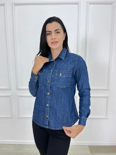 Camisa Jeans Tradicional Decidida