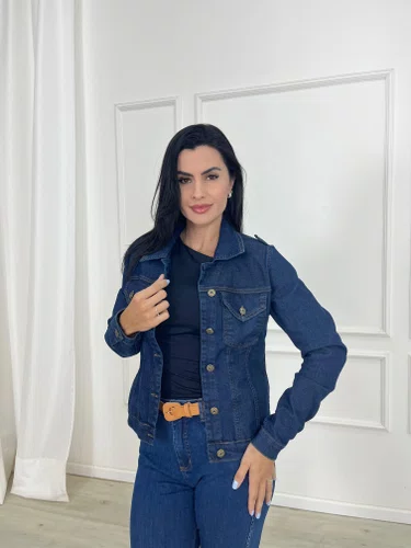 Jaqueta Jeans Tradicional Decidida 