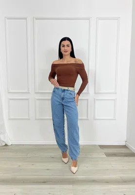 Calça Barrel Com Cinto Barra Tradicional 