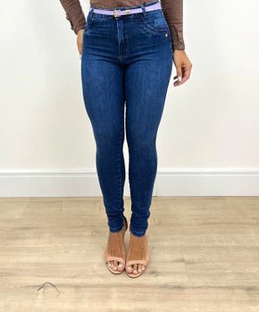 Calça Cigarrete Mega Power 360 Com Cinto 