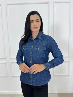 Camisa Jeans Tradicional Decidida