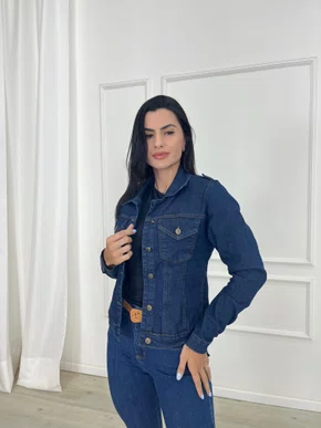 Jaqueta Jeans Tradicional Decidida 