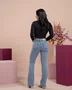 Calça Boot Cut Jeans Tradiconal