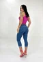 Calça Cabri Jeans Power Com Cinto Barra Dobrada 