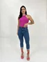 Calça Cabri Jeans Power Com Cinto Barra Dobrada 
