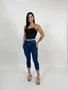 Calça Capri Jeans Com Cinto Barra Tradicional 