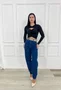 Calça Jeans Barrel Com Cinto Barra Tradicional 