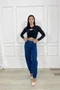 Calça Jeans Barrel Com Cinto Barra Tradicional 