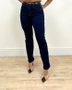 Calça Jeans Reta Azul Carbono Tradicional 