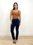 Calça Jeans Reta Azul Carbono Tradicional 