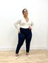 Calça Skinny Jeans Chapa Barriga Plus 
