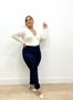 Calça Skinny Jeans Chapa Barriga Plus 