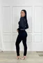 Calça Skinny Jeans Color Bolso Faca Com Cinto  
