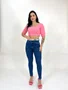 Calça Skinny Jeans Com Elastano E Cinto 