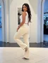 Calça Wide Leg Chapa Barriga Color Barra Tradicional 