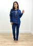 Camisa Jeans Feminina Barra Tradicional 