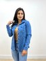 Camisa Jeans Feminina Botoes A Frente 