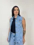 Colete Alongado Jeans 100% Decidida