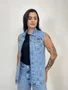 Colete Alongado Jeans 100% Decidida