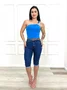 Corsario Jeans Chapa Barriga Com Cinto 