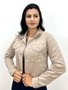 Jaqueta Jeans Color Com Botoes Forrados 
