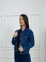 Jaqueta Jeans Tradicional Com Bolso 